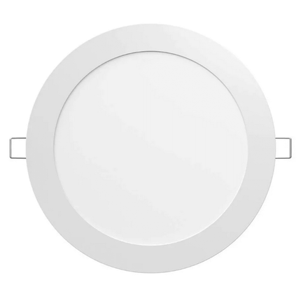 Panel Led Eco Embutido Redondo 12w 6000k