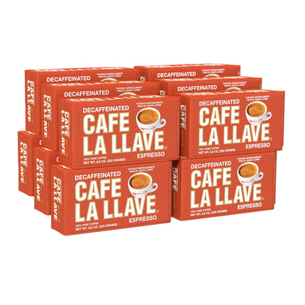 Café Café La Llave Café Café Café La Llave, café expreso molido oscuro, 250 ml, 12 unidades