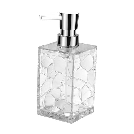 Dispensador De Jabón Sostenible Abastecido Práctico Para Encimera De Tocador De Cocina Blanco