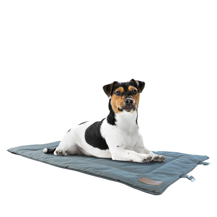 Cama para perro mascota toby enrrollable 112x67 cm petwoow