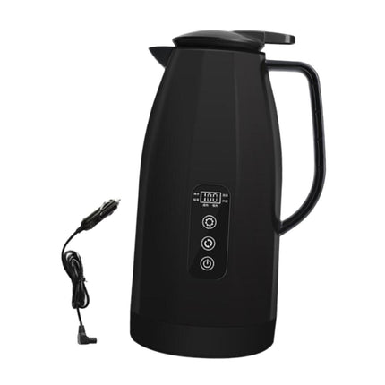Hervidor De Agua Portátil Para Coche, De 12 V Y 24 V, Para Hervir Agua, Café, Té, Color Negro, 1,5 L