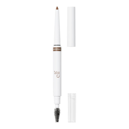 Lápiz de cejas impermeable e.l.f. Instant Lift Taupe Vegan