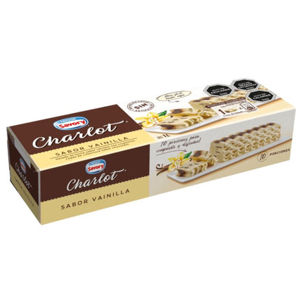 Postre Congelado Vainilla Caja, 1 L - Charlot | Apishop