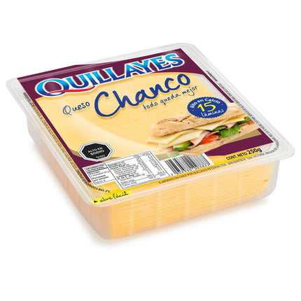 Queso Chanco Laminado, 250 g