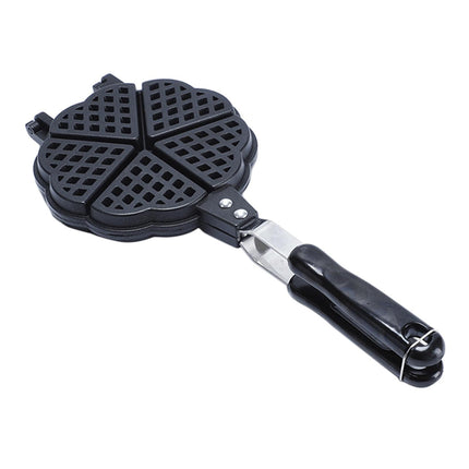 Mini Waffle Maker Pan Party Food Maker Campware 6 "para Refrigerios Desayuno