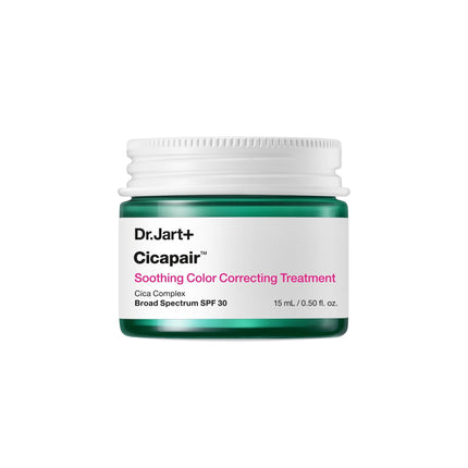 Crema CC Cream Dr.Jart+ Cicapair Soothing SPF30 15 ml para el cuidado de la rosácea
