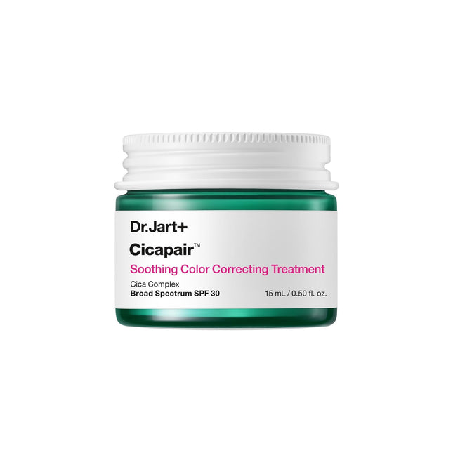 Crema CC Cream Dr.Jart+ Cicapair Soothing SPF30 15 ml para el cuidado de la rosácea