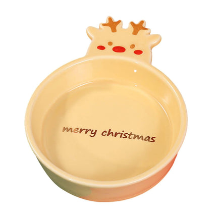 Platos Decorativos únicos Del Banquete De Cena Del Servicio De Mesa De La Navidad Para El Plato De La Salsa Del Festival Del Regalo
