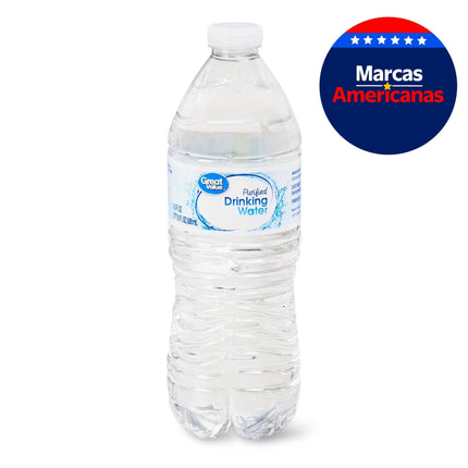 Agua Botella Purificada sin Gas, 500 ml
