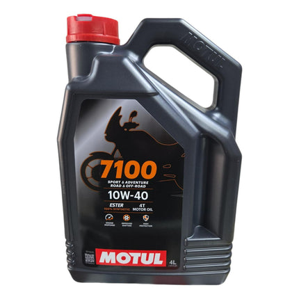Aceite De Moto 10w 40 7100 Full Sintetico 4t Motul 4l