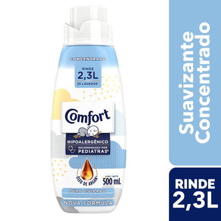 Suavizante Líquido Concentrado Puro Cuidado Botella, 500 ml