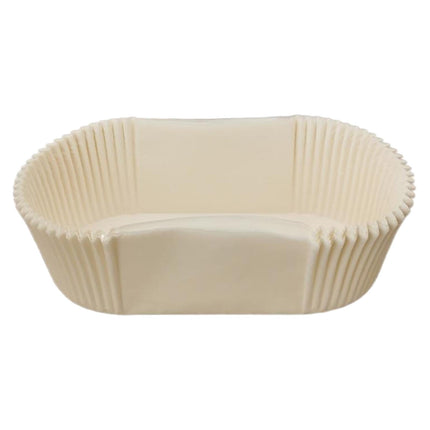40x Vaso De Papel Para Hornear Vasos De Papel A Prueba De Aceite Para Cupcakes Muffins Dulces Blanco