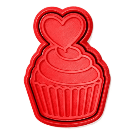 Cortador de Galletas – Cupcake del Amor