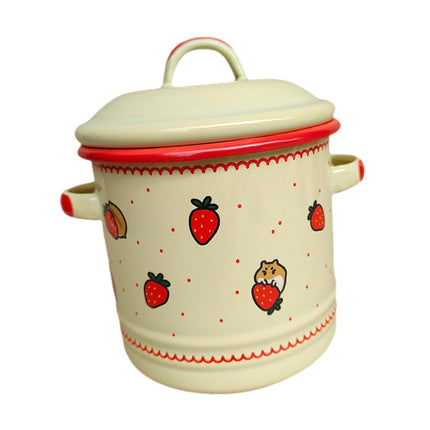Recipiente De Cocina Multiusos, Bote De Porcelana De 1000ml Para Cereales Caseros