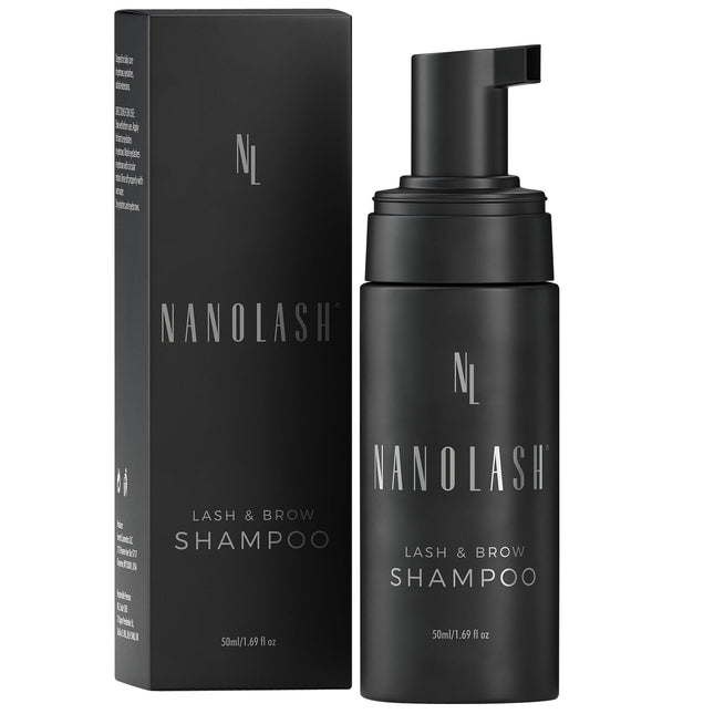 Shampoo para pestañas y cejas Nanolash 50 mL - Shampoo limpiador