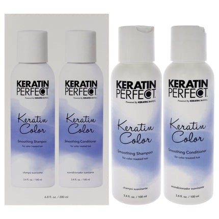Set Shampoo y Acondicionador Keratin Perfect 100ml Unisex