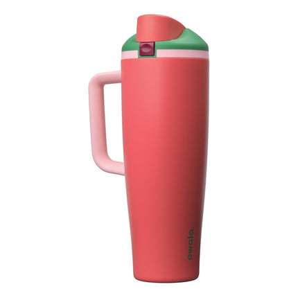 Botella de agua Owala FreeSip, vaso aislante de acero inoxidable de 1,2 L
