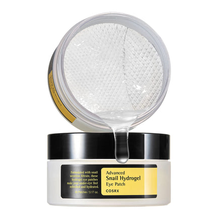 Eye Patch COSRX Advanced Snail Hydrogel (60 unidades) para el cuidado de la piel coreano