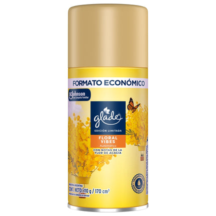 Aromatizante ambiental repuesto aerosol froral vibes lata, 170 ml