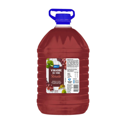 Vinagre de Vino Rosado Bidón, 5 L | Apishop
