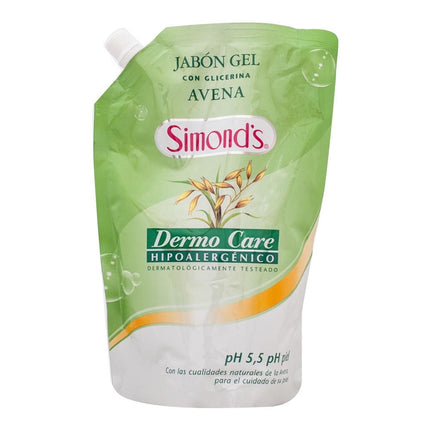 Jabón Gel Simond’s con Glicerina Avena Doypack