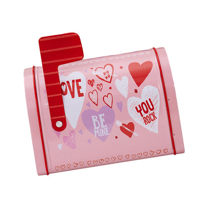 Buzón De Correo Juguete Decoración Del Día De San Valentín Caja De Regalo Para Tarjetas De Felicitación Dulces Merienda Rosa