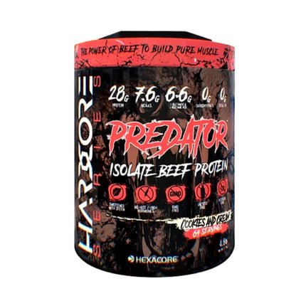 Proteina de carne Hexacore Predator – 4.8 libras 64 servicios COOKIES AND CREEMS