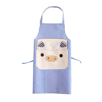 Cocina Delantales De Cocina Suave Para La Limpieza Del Hogar Restaurante BBQ Mujeres Chef Azul
