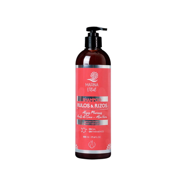 Shampoo Rulos & Rizos 500 ml Marina Vital