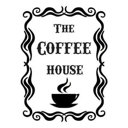 Decomural Coffee House Frame Food Drink WS-40868