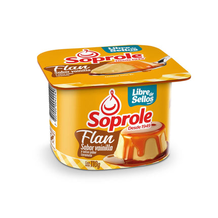 Flan Sabor Vainilla Pote, 110 g | Apishop