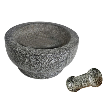Molcajete IMUSA de granito, 8.5 pulgadas, para guacamole, salsa y pesto