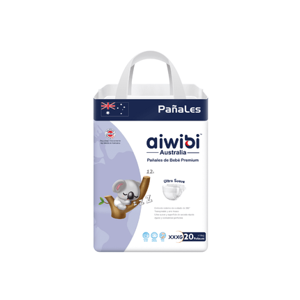 1 Paquete de Pañal para Bebés Premium XXXG +18 KILOS