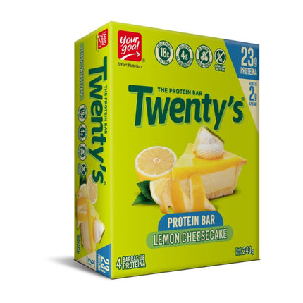 Barra de Cereal Proteína Lemon Cheesecake (4 Barra), 240 g