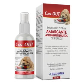 Solucion Spray Amargante Antimordisqueos De Perros - Can Out X100ml - Ayuda A Corregir Los Malos Hábitos De Su Mascota.