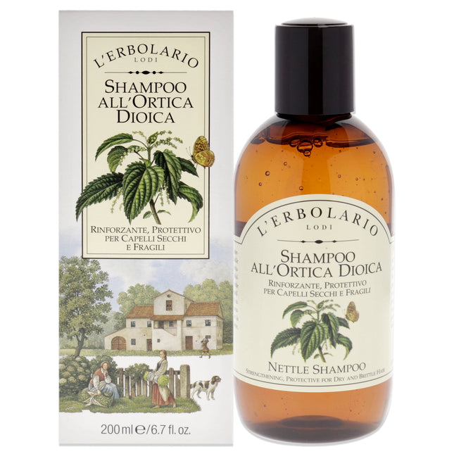 Shampoo Lerbolario Ortiga 200ml Unisex