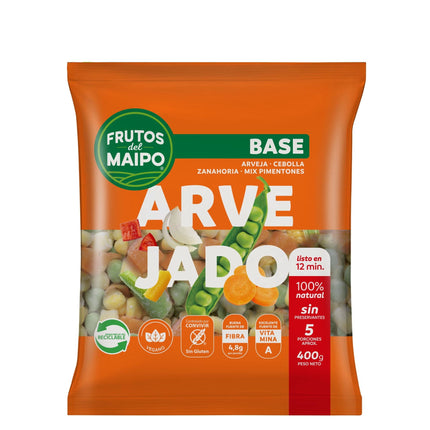 Base para Cocinar Arvejado Congelado, 400 g
