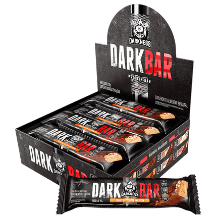Box 8 Barritas de Proteína Darkness - Peanut Butter con Maní