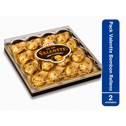Pack 2 Bombones Valentte  200g