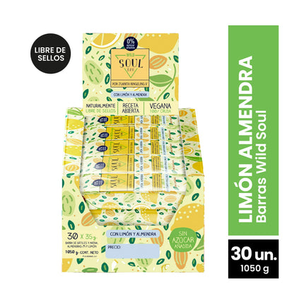 WILD SOUL BAR REGULAR LIMON 35g 30U