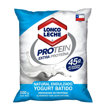 Yogurt proteina bolsa loncoleche, 500 g | Apishop