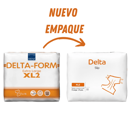 Pañales Adultos Abena Delta Slip XL2, 21 unidades