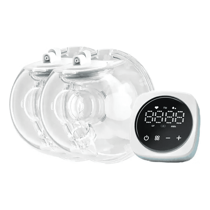 Extractor Leche Materna Inalámbrico Digital Portátil 2 Copas