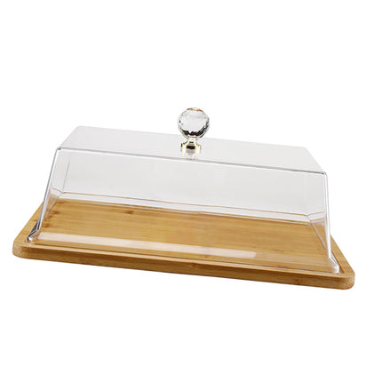 Soporte Para Tartas Con Tapa De Cristal Para Almacenar Postres, Tiendas De Postres, Hoteles, Galletas, L