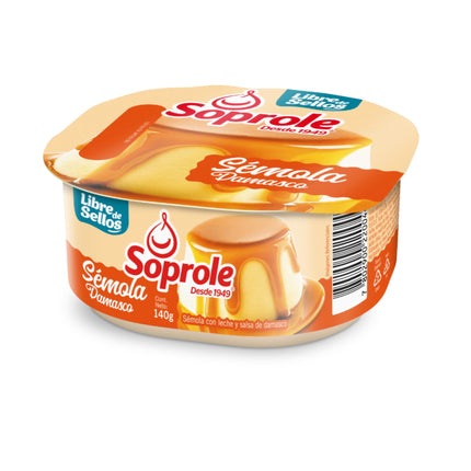 Postre Sémola Damasco Tradicional, 140 g | Apishop