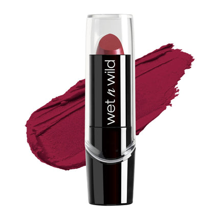 Lápiz labial wet n wild Silk Finish Just Garnet Hydrating Vegan