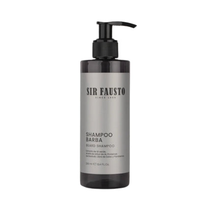 Shampoo para Barba Sir Fausto 250 ml – Limpieza, hidratación y frescura diaria