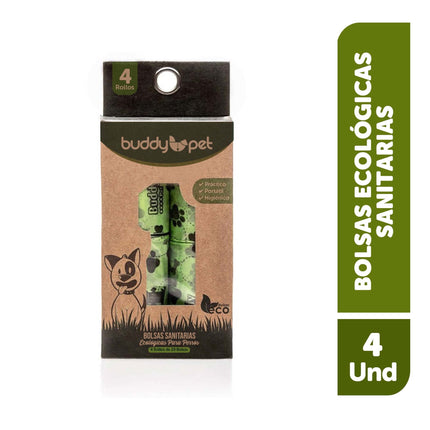 Pack 4 Bolsas Sanitarias Ecológicas, 1 Un