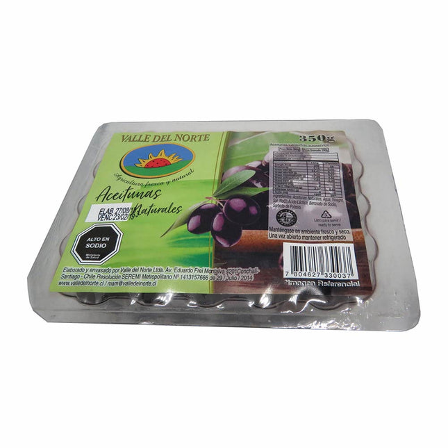 Aceitunas Natural 1 Un, 350 g | Apishop