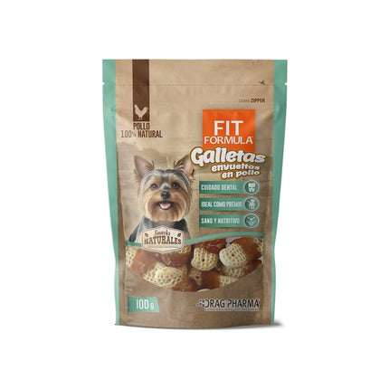 Fit Fórmula Snack Perros Galletas Envueltas Pollo 100 Grs.